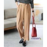 ราคา จัดส่งจากประเทศญี่ปุ่น Nissen กางเกงขาบานทรงเทเปอร์เอวสูงพร้อมเข็มขัดสวยหรูจากญี่ปุ่น สำหรับสาวพลัสไซส์ ปรับเอวได้อิสระ ใส่สบาย ไม่รัดหน้าท้อง พรางหุ่นเพรียว ดีไซน์ทันสมัย ใส่ได้ทุกโอกาส ลดจัดเต็ม โปร