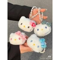 ราคา ตุ๊กตา พวงกุญแจ คิตตี้ หัวโต มีพวงมุกด้วย 4 แบบ 4 โบว์ ซานริโอ้ Hello Kitty Sanrio ลิขสิทธิ์แท้ (42903015862)