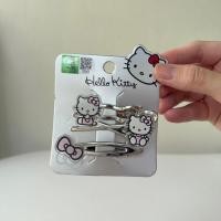 ราคา kitty กิ๊บสีเงินคลื่น หยัก สามชิ้น ของแท้ พร้อมส่ง (46557093479)