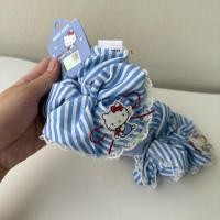 ราคา kitty ยางรัดผมลายทาง ของแท้พร้อมส่งน่ารักขอบลูกไม้ (43079196735)