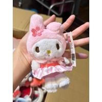 ราคา มายเมโลดี้ พวงกุญแจของแท้ my melody ชุดลายทางสีชมพู (40728914166)