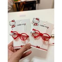 ราคา kitty กิ๊ฟติดผมรูปแว่นตามีหัวคิตตี้ของแท้ (50307340611)