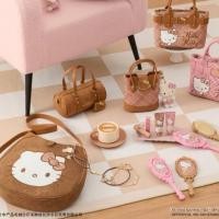 ราคา Sanrio Hello Kitty ซานริโอ้ เฮลโลคิตตี้ กระเป๋าสะพาย หนัง สีน้ำตาล หน้าคิตตี้ ใบใหญ่มาก (43674274174)