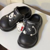 ราคา kitty รองเท้าทรง crocs ของแท้พร้อมส่ง (44808377838)