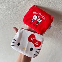 ราคา กระเป๋าเหรียญ แดง ขาว kitty ญี่ปุ่นพร้อมส่ง กระเป๋าคิตตี้ (25993666801)