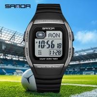 ราคา SANDA SD2208 นาฬิกานักเรียน ทนน้ำ 5ATM ไฟกลางคืน และมีนาฬิกาปลุก (43076913617)