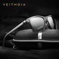 ราคา Veithdia พร้อมกล่อง Unisex แว่นตากันแดดอลูมิเนียมเลนส์โพลาไรซ์แว่นตาอุปกรณ์เสริมแว่นตากันแดดสําหรับชาย หญิง (27862639270)