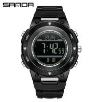 ราคา SANDA SD5107 นาฬิกาดิจิตอลแฟชั่นนับถอยหลังกีฬากันน้ํา LED นักเรียนนาฬิกาอิเล็กทรอนิกส์ (27087415867)