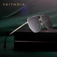 ราคา Veithdia ยี่ห้อวัสดุไนลอนชายแว่นตากันแดด Retro Vintage Polarized UV400 เลนส์แว่นตาแว่นตากันแดดสําหรับชาย หญิง (29812643716)
