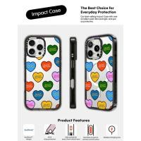 ราคา CASECASE X Beyond The Vines Multi Heart Case Impact Black Clear Hard แม่เหล็กดูด Impact Case สําหรับ Apple IPhone 12 13 14 15 16 Pro Max Plus พร้อมกล่อง (26489152968)