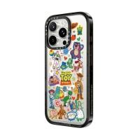 ราคา CASECASE X Pixars Toy Story สติกเกอร์ Black Edge Peach Haze Cotton Candy Collection Color Clear Hard Case Impact Case สําหรับ Apple IPhone 12 13 14 15 16 Pro Max Plus พร้อมกล่อง (29777869070)