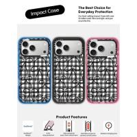 ราคา CASECASE X Skull Bows เคสโทรศัพท์สีดํา น้ําเงิน ชมพู Fizz Candy Collection สี Clear Hard แม่เหล็กดูด Impact สําหรับ IPhone 13 14 15 16 17Pro Max Plus พร้อมกล่อง (57307257385)