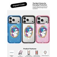 ราคา CASECASE X Little Pony Glory T กรณีสีดํา ฟ้า ชมพู Fizz Candy Collection สี Clear Hard แม่เหล็กดูด Impact สําหรับ Apple IPhone 13 14 15 16 17Pro Max Plus พร้อมกล่อง (57255609233)