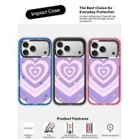 ราคา CASECASE X Whirlpool of Love กรณีสีดํา Sky Blue สีชมพู Fizz Candy Collection สี Clear Hard แม่เหล็กดูด Impact สําหรับ Apple IPhone 13 14 15 16 17Pro Max Plus พร้อมกล่อง (56355939954)