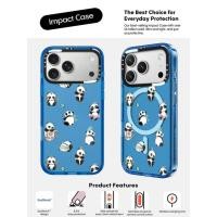 ราคา CASECASE X Little PandaSky สีฟ้าใสแม่เหล็กดูด Impact สําหรับ Apple IPhone 12 13 14 15 16 17 Pro Max Air Plus พร้อมกล่อง (54400453612)