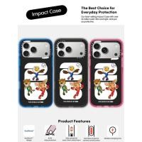 ราคา CASECASE X FIFA WORLD CUP MASCOTS กรณีสีดํา ฟ้า ชมพู Fizz Candy Collection สี Clear Hard แม่เหล็กดูด Impact สําหรับ Apple IPhone 13 14 15 16 17Pro Max Plus พร้อมกล่อง (54307034396)