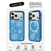 ราคา CASECASE X ฤดูหนาว Snow Sky สีฟ้าใสแม่เหล็กดูด Impact สําหรับ Apple IPhone 12 13 14 15 16 17 Pro Max Air Plus พร้อมกล่อง (53554770492)