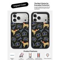 ราคา CASECASE X Paris Dog Case สีขาวกล้อง Ring Edition Matte Black Hard แม่เหล็กดูด Impact Case สําหรับ Apple IPhone 13 14 15 16 17 Pro Max Air Plus พร้อมกล่อง (52807475417)