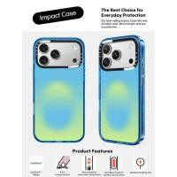 ราคา CASECASE X Blue Shadow พร้อมคลื่นแสง Sky สีฟ้าใสแม่เหล็กดูด Impact สําหรับ Apple IPhone 12 13 14 15 16 17 Pro Max Air Plus พร้อมกล่อง (51500720864)