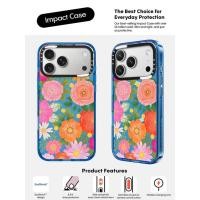 ราคา CASECASE X ดอกไม้เด็ก Sky สีฟ้าใสแม่เหล็กดูด Impact สําหรับ Apple IPhone 12 13 14 15 16 17 Pro Max Air Plus พร้อมกล่อง (50654733518)