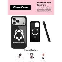 ราคา CASECASE X FIFA WORLD CUP 26 FOOTBALL Case ป้องกันรอยขีดข่วนแม่เหล็กดูด Glaze Case สําหรับ IPhone 17 Air 16 15 14 Pro Max Plus Hard กลับกรณีกล่องแกะสลักโลโก้ (47155808959)