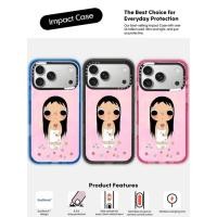 ราคา CASECASE X ลมมาและไปเคสโทรศัพท์สีดํา ฟ้า ชมพู Fizz Candy Collection สี Clear Hard แม่เหล็กดูด Impact Case สําหรับ IPhone 13 14 15 16 17Pro Max Plus พร้อมกล่อง (40179247044)