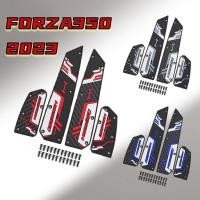 ราคา แผ่นรองพื้นมอเตอร์ไซค์ วัสดุยางทนทาน ป้องกันรอยพื้นเท้าพาหนะ NSS350 FORZA350 2023 (51000718195)