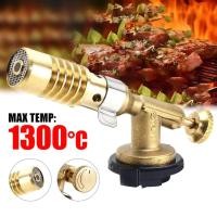 ราคา นำพัดลมขนาดเล็กมาเอง หัวพ่นไฟ หัวพ่นแก๊ส Gas Torch สำหรับแก๊สกระป๋องให้ความร้อนสูง (48901261127)