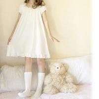 ราคา กระโปรงสไตล์ญี่ปุ่นแขนสั้น สีขาวยกทรง ใส่ง่ายสบาย ในฤดูร้อน (53508278352)