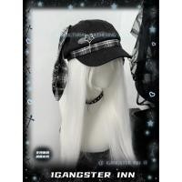 ราคา เครื่องประดับผมสไตล์ lolita แบบเบเร่ต์ลายสก๊อต มีหูกระต่าย จาก Gangster Inn เหมาะสำหรับทุกรูปหน้าน่ารัก (42229948249)