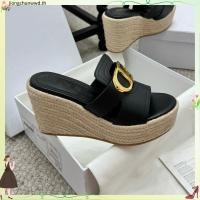 ราคา รองเท้าแตะส้นเตารีดแฟชั่นสตรี ส้นสูง 9 5 ซม ขนาด กําหนดเอง 35 41 (56158378942)