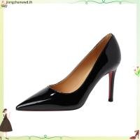 ราคา รองเท้าส้นสูงหัวแหลมพื้นแดง เรียวขาสวยหรู คลาสสิก ใส่ทำงาน ออกงาน ไซซ์ 34 40 2 7 3 7 รุ่น 9000G (56008540411)
