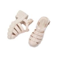 ราคา 2023 New Women s Shoes Ladies Wedge Heel Thick Sole Jelly Shoes Adult Baotou Hi (55657787325)