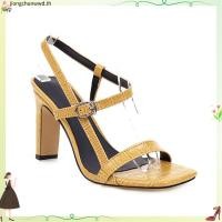 ราคา รองเท้าส้นสูงผู้หญิง DARIUS TB1177 สินค้าครบกล่อง ส้น 7 นิ้ว เปิดนิ้วเท้า SANDAL สายหนังเรียบเปิดส้น พื้นเล็ก (48708394222)