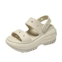 ราคา Cross Classic Mega Crush Slide Wedges ผู้หญิง Wedge Clog Classics ส้นยางรองเท้าแตะพยาบาล (53608037923)