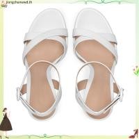 ราคา รองเท้าส้นสูงรัดส้น สูง 4 5 นิ้ว หนังแก้ว รุ่น 25 0983 (42779838042)