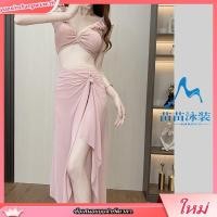 ราคา Beachwear ชุดบิกินี่ แยกชุดว่ายน้ำ 3 ชิ้นชุดว่ายน้ำสตรีเซ็กซี่วันหยุดชุดว่ายน้ำ เอวสูง Bikini (29387839437)