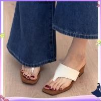 ราคา รองเท้าแตะส้นสูงแบบเปิดนิ้วเท้าสำหรับผู้หญิง แพลตฟอร์ม PU ยาง สวมใส่ได้ (50308042608)