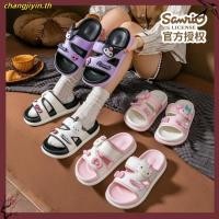 ราคา Ayuer Sanrio รองเท้าแตะกลางแจ้งสําหรับผู้ใหญ่กันลื่นในร่มใหม่ (28637753019)