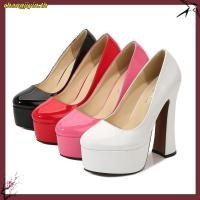 ราคา รองเท้าส้นสูง ขนาดใหญ่ สไตล์ไต้หวัน ไซซ์ 35 46 (55807226774)
