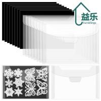 ราคา ANTINON Stamp Die Storage Bag DIY Stamp Die ถุงพลาสติก Organizer Die cutting สมุดภาพแสตมป์ Die Storage Box (55558341931)