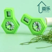 ราคา เครื่องมือเครื่องตัดหัวหอมสีเขียว ต่อต้าน สแตนเลส 12 ใบมีดเครื่องหั่นหัวหอมสีเขียว ทนทานไม่ผิดรูปตัดสมุนไพร แกดเจ็ตในครัว (44479638202)