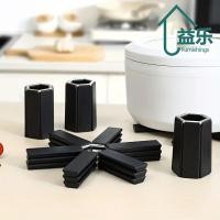 ราคา ANTINON 2 ชิ้นหม้อ Pan Mat พลาสติกพับแผ่นทนความร้อน สะดวก Cross Design Non Slip ฉนวนกันความร้อนจาน Placemat Coaster (51458135636)