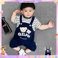 ราคา ชุดบอดี้สูท รอมเปอร์ แขนสั้น ผ้าฝ้ายแท้ ลายหมีน้อย สไตล์เกาหลี เหมาะกับฤดูร้อน สําหรับเด็กผู้ชาย และเด็กผู้หญิง อายุ 0 24 เดือน (57508102271)
