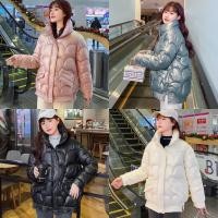 ราคา เสื้อกันหนาว เสื้อโค้ทกันหนาว ผ้าหนังเเก้ว ใส่สะท้อนเเสงสวยมาก ติดลบได้ พร้อมส่ง (24219007305)