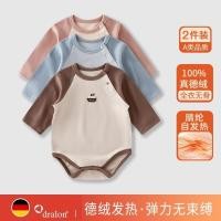 ราคา เสื้อผ้าชิ้นเดียวแบบเยอรมันสำหรับเด็กทารก ผ้ากำมะหยี่อบอุ่น สไตล์แขนยาว เหมาะสำหรับฤดูใบไม้ร่วงและฤดูหนาว (57205679682)