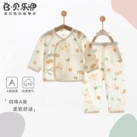 ราคา ชุดทารกอายุ 0 3 เดือน สไตล์เกาหลี ชุดสูทผ้าฝ้ายแท้ ไม่มีกระดูก พิเศษสำหรับทารกในฤดูร้อน (56655727571)