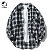 ราคา เสื้อแขนยาวลายสก๊อตแบบญี่ปุ่น สำหรับผู้ชาย แต่งตัวแนวแฟชั่นทันสมัย (54555901782)