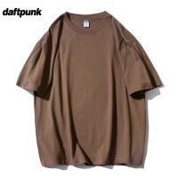 ราคา เสื้อยืดผ้าฝ้ายแท้ ไซส์ใหญ่พิเศษ แขนสั้น สไตล์หลวม เหมาะสำหรับทุกเพศ (48455921873)