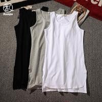 ราคา เสื้อกั๊กผู้ชายสไตล์ยุโรปอเมริกัน High Street ทรง Oversize สีเรียบ ทำจากผ้าฝ้ายแท้ (47455925705)